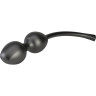 Вагинальные шарики MYSTIM Jane Wonda Geisha с электростимуляцией, чёрные 46286